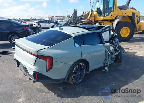 2025 Kia K4 Gt-Line из США, поврежденный, VIN 3KPFW4DEXSE171211